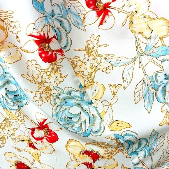 Roolee Spring Floral Maxi Dress Size S - Picture 7 of 12